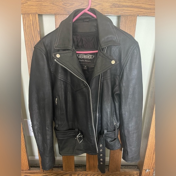 *VINTAGE* Unik Leather Jacket - Picture 2 of 6